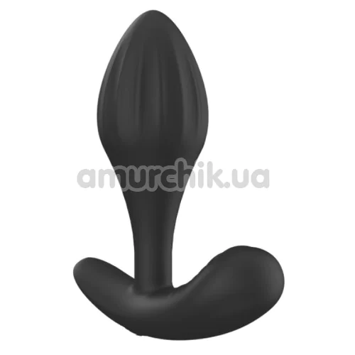 Анальна пробка з вібрацією Odeco Every Night Toys Miah, чорна