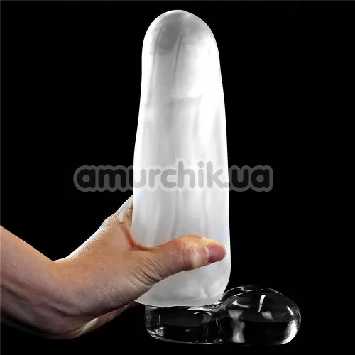 Мастурбатор Lovetoy Giant Egg Climax Spirals Edition, прозрачный