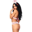 Костюм медсестры Leg Avenue Roleplay Naughty Nurse белый: боди + шапочка - Фото №2