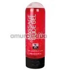 Масажний лубрикант Shiatsu Massage & Glide Gel - полуниця, 200 мл - Фото №1