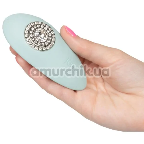 Клиторальный вибратор Pave Grace, бирюзовый