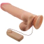 Вібратор Sliding Skin Sadik 9.4, тілесний - Фото №4