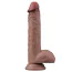 Фаллоимитатор Dual-Layered Silicone Nature Cock LV411047, коричневый - Фото №1