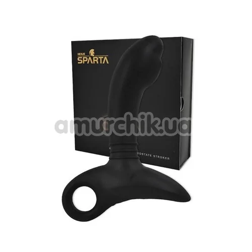 Вібростимулятор простати для чоловіків Nexus Sparta Rechargeable Prostate Stroker, чорний