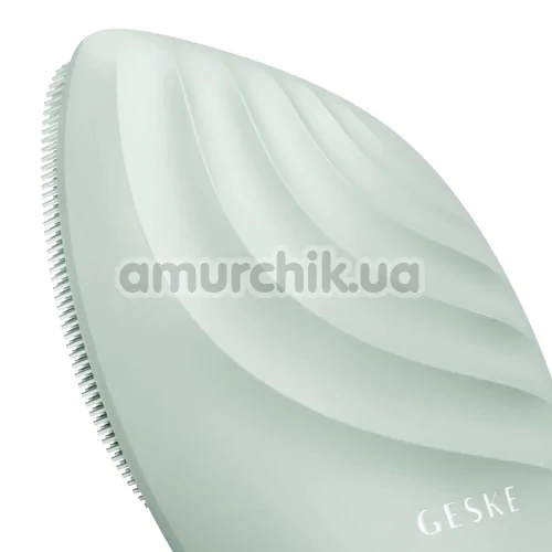 Ультразвуковая щетка для лица Geske Sonic Facial Brush 5 in 1, зеленая