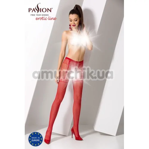 Колготки Passion Free Your Senses S012, червоні