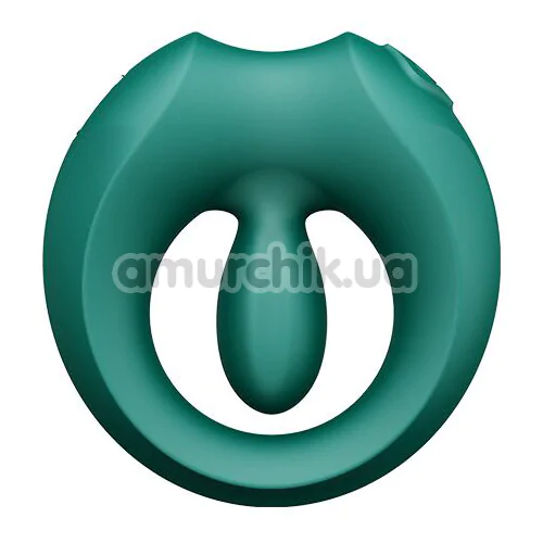 Виброкольцо для члена Zalo Apis, зеленое