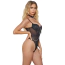 Боди Star Night Collar Chain Mesh Teddy, черное - Фото №3