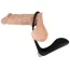 Вібростимулятор простати з ерекційним кільцем Black Velvets Vibrating Ring & Plug, чорний - Фото №6