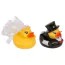 Набір з 2 каченят для ванни Squeaking Ducks Bride & Groom - Фото №2