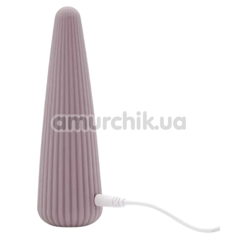 Клиторальный вибратор Sweet Em Velvet Lure Cone, фиолетовый