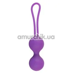Вагінальні кульки Smile Kegel Balls, фіолетові - Фото №1
