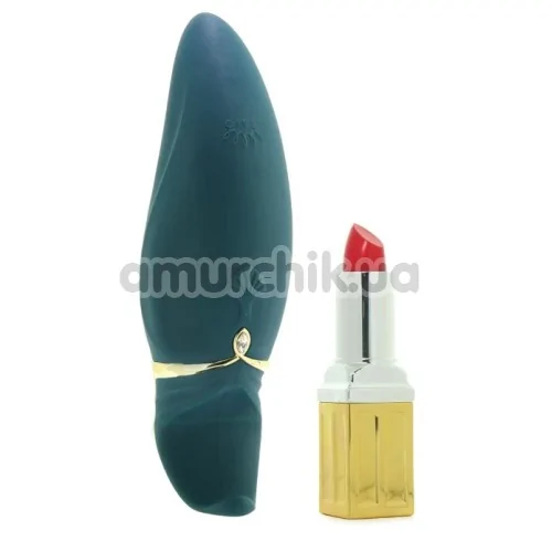 Клиторальный вибратор Zalo Hero Clitoral Massager, зеленый