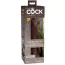 Фалоімітатор King Cock Elite 7 Dual Density Silicone Cock, коричневий - Фото №6