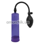 Вакуумна помпа Powerpump Penis Enlarger, фіолетова - Фото №1