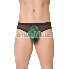 Трусы-стринги мужские Mens Briefs 4524, черные - Фото №1