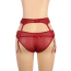 Комплект Star Night Tiny Lace Bow Garter Panty, красный: пояс для чулок + трусики - Фото №4