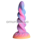 Фалоімітатор Creature Cocks Moon Rider Glow-in-the-Dark Unicorn Dildo, різнокольоровий - Фото №1
