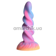 Фаллоимитатор Creature Cocks Moon Rider Glow-in-the-Dark Unicorn Dildo, разноцветный - Фото №1
