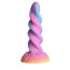 Фаллоимитатор Creature Cocks Moon Rider Glow-in-the-Dark Unicorn Dildo, разноцветный - Фото №1