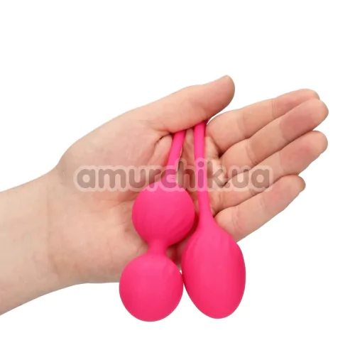 Набор вагинальных шариков Loveline 2 Piece Thumping Kegel Ball Set, розовый