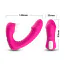 Вибратор Boss Series Sexy Life Licking Massager, розовый - Фото №2