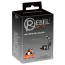 Эрекционное кольцо Rebel Men's Gear Cock Strap With Ball Stretcher с фиксацией мошонки, черное - Фото №9
