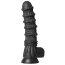 Вібратор Hidden Desire Extreme Monster Cocks Dragon Vibrating Dildo, чорний - Фото №4