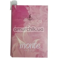 Туалетная вода с феромонами Pheroluxe Monte - реплика Hugo Boss Deep Red, 2 мл для женщин - Фото №1