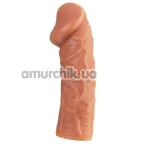 Насадка на пенис Kokos Penis Sleeve PS 001-L, телесная - Фото №1