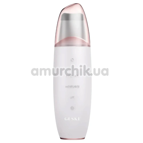Микротоковый скрабер для кожи лица Geske MicroCurrent Skin Scrubber & Blackhead Remover 9 in 1, кремовый - Фото №1