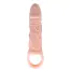 Насадка на пенис с вибрацией Men Extension Triggered Vibration 026210A-1, телесная - Фото №4