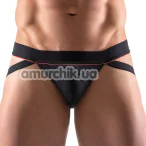 Труси чоловічі з відкритими сідницями Svenjoyment Underwear Jock 2100339, чорні - Фото №1
