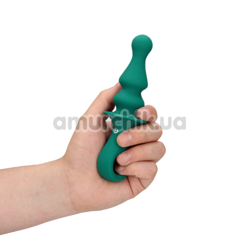 Анальний вібратор Loveline Pawn Shaped Anal Vibrator, зелений