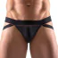 Труси чоловічі з відкритими сідницями Svenjoyment Underwear Jock 2100339, чорні - Фото №1