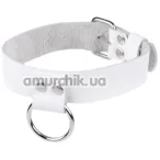 Ошейник sLash Ring of Humiliti, белый - Фото №1