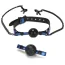 Кляп з затискачами для сосків Whipsmart Diamond Collection Ball Gag & Nipple Clips, синій - Фото №1