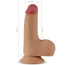 Фалоімітатор Dual-Layered Silicone Nature Cock LV4015, тілесний - Фото №2