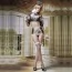 Костюм горничной JSY Maid чёрно-белый: шортики + топ + чулки + перчатки + головной убор + кисточка - Фото №1