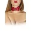Нашийник sLash Vip Leather Collar, червоний - Фото №3