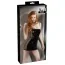 Платье Black Level Vinyl Mini Dress Net, черное - Фото №4