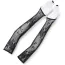 Перчатки Leg Avenue Floral Net Extra Long Gauntlet Arm Warmers, черные - Фото №3