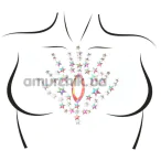 Прикраса для тіла Leg Avenue Juniper Jewels Sticker, мультикольорова - Фото №1