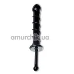 Анальный стимулятор Black Swirl Love Wand - Фото №1