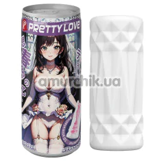 Мастурбатор Pretty Love Super Soft 3D Stimulating, белый - Фото №1