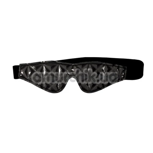 Маска на глаза Sinful Blindfold, черная - Фото №1