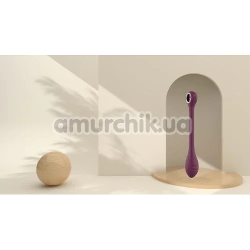 Вібратор для точки G Glam Bendable G-Spot Vibe, фіолетовий