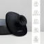 Щітка для тіла Geske Body Brush 4 in 1 Suction Mount, чорна - Фото №4