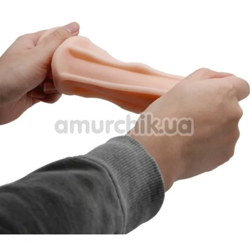 Анус-мастурбатор Pretty Love Vacuum Cup Masturbator 55 Anus, тілесний
