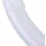 Фалоімітатор Small Glitter Dildo, біло-фіолетовий - Фото №6